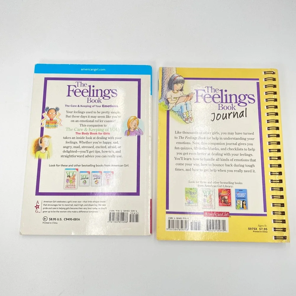 American‎ Girl The Feelings Book and Journal for Girls Ages 8+ Some Writing